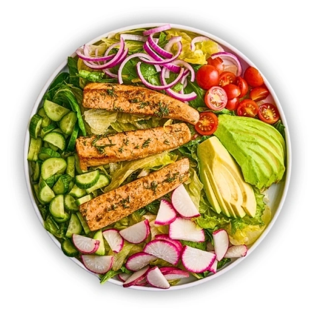 Celebration salmon salad