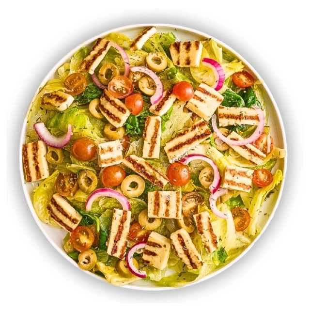 Halloumi salad