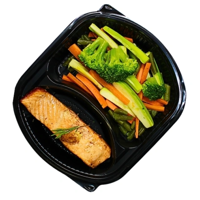 Grilled salmon